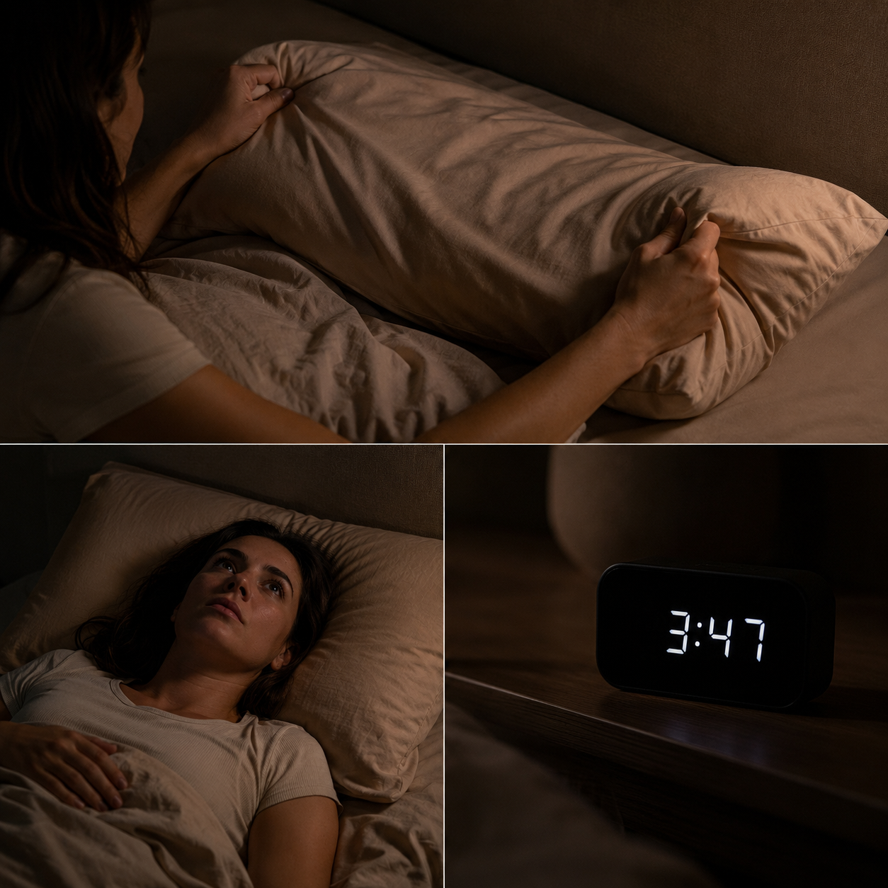 Wakker liggen in een warme slaapkamer